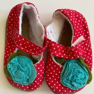 Baby girl booties